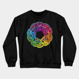 Rainbow Tangle Crewneck Sweatshirt